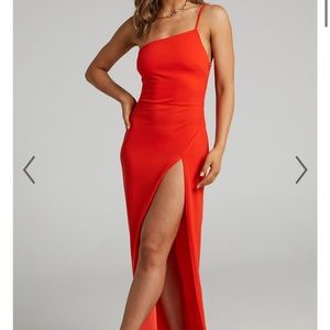 Brand new red formal gown
